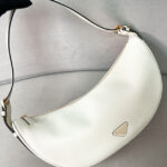 Prada Demi-lune Large Leather Shoulder Bag 1BC255
