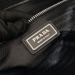 Prada Leather Tote Bag 2VG128 Black