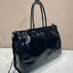 Prada Leather Tote Bag 2VG128 Black