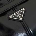 Prada Leather Tote Bag 2VG128 Black