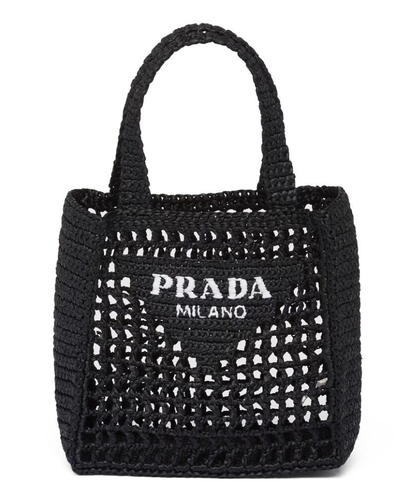 Prada Small Raffia Tote 1BG444