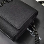YSL Classic Medium KATE MONOGRAM SAINT LAURENT Satchel Black
