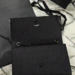 YSL Classic Medium KATE MONOGRAM SAINT LAURENT Satchel Black