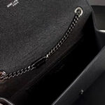 YSL Classic Medium KATE MONOGRAM SAINT LAURENT Satchel Black