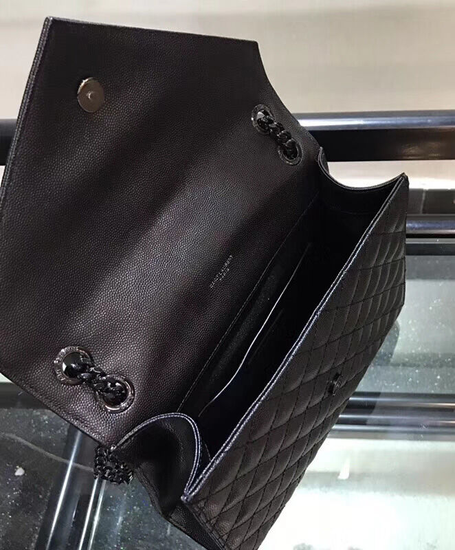 Saint Laurent Envelope Medium Bag 487206 Black