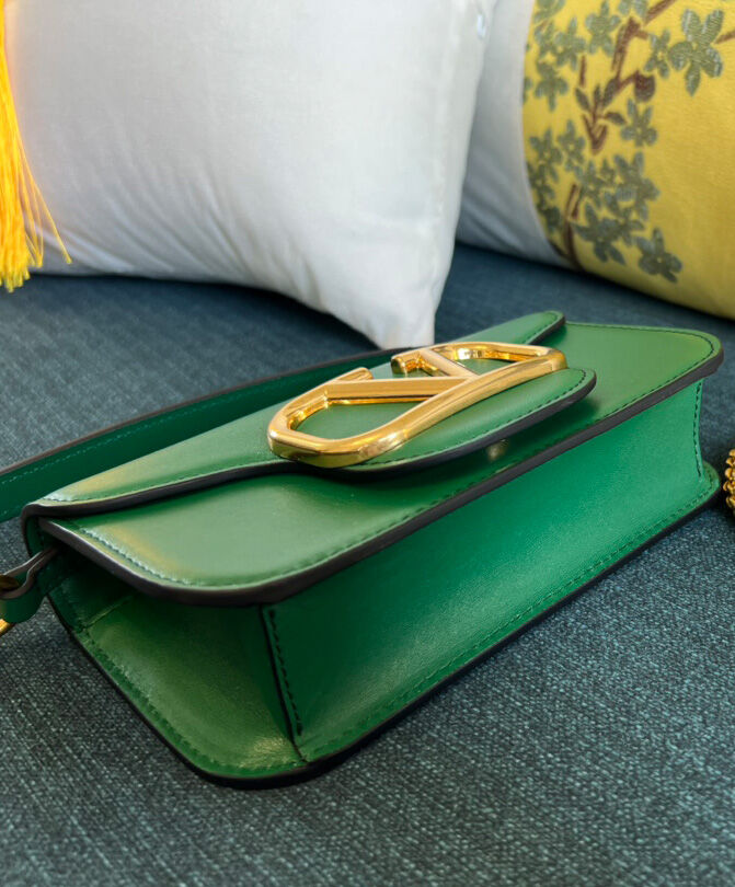 Valentino Loco Small Shoulder Bag In Calfskin