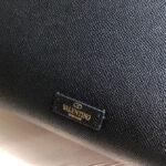 Valentino Garavani Vsling Grainy Calfskin Handbag Black