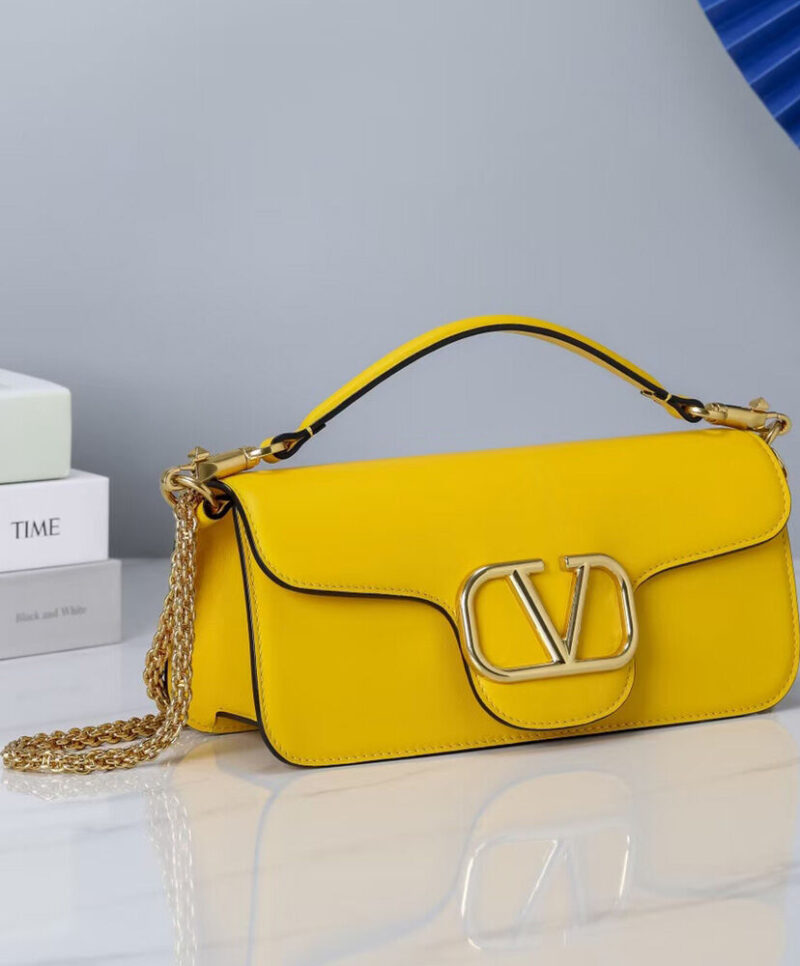 Valentino Vlogo Signature Calfskin Shoulder Bag