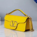 Valentino Vlogo Signature Calfskin Shoulder Bag