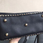 Valentino Large Rockstud Tote Black