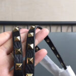 Valentino Large Rockstud Tote Black