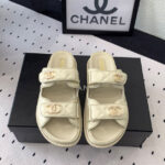 Chanel Women's Mules G45507 Cream