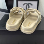 Chanel Women's Mules G45507 Cream