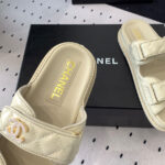 Chanel Women's Mules G45507 Cream