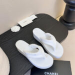 Chanel Women's Thongs G46202 White