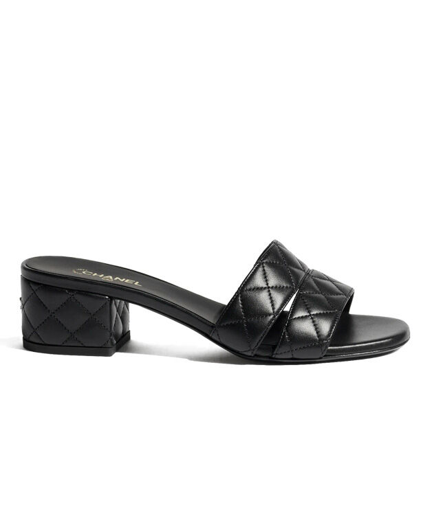 Chanel Women's Mules G46480 Black