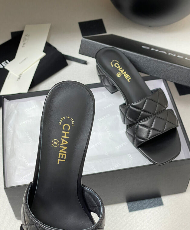 Chanel Women's Mules G46480 Black