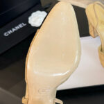 Chanel Women's Slingbacks G45509 Khaki