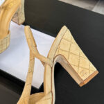 Chanel Women's Slingbacks G45509 Khaki