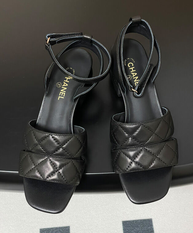 Chanel Women's Sandals G46429 Black