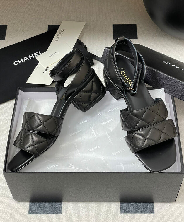 Chanel Women's Sandals G46429 Black