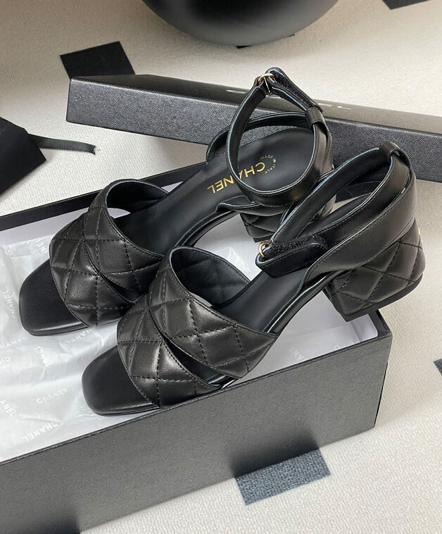 Chanel Women's Sandals G46429 Black