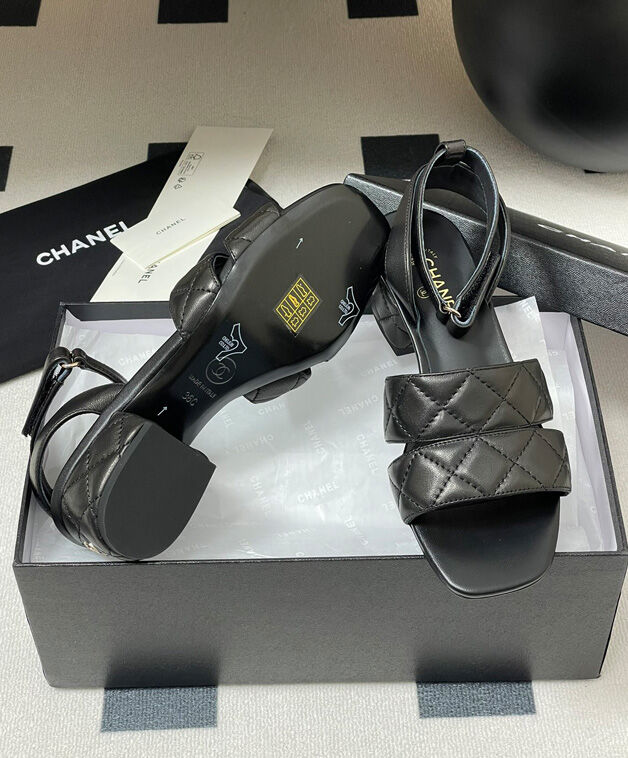Chanel Women's Sandals G46429 Black