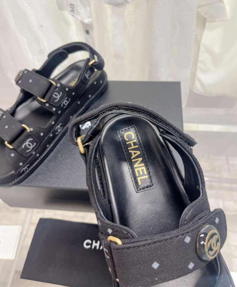 Chanel Women's Sandals G35927 Black