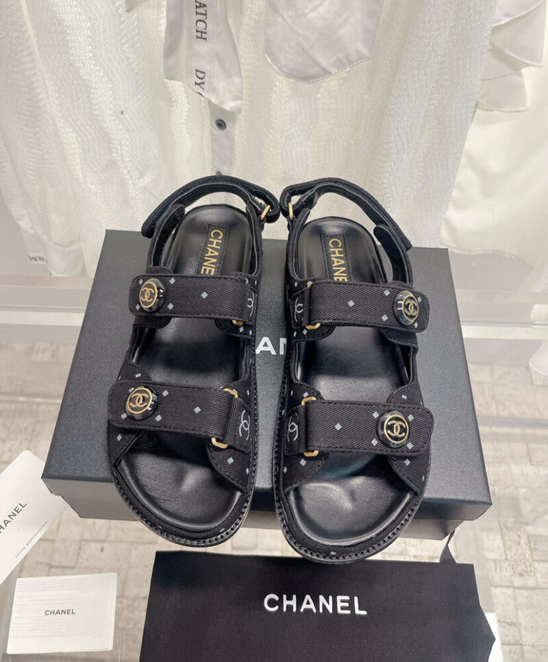 Chanel Women's Sandals G35927 Black