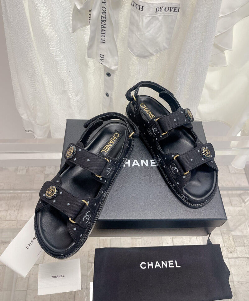 Chanel Women's Sandals G35927 Black