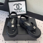 Chanel Women's Sandals G46108 Black