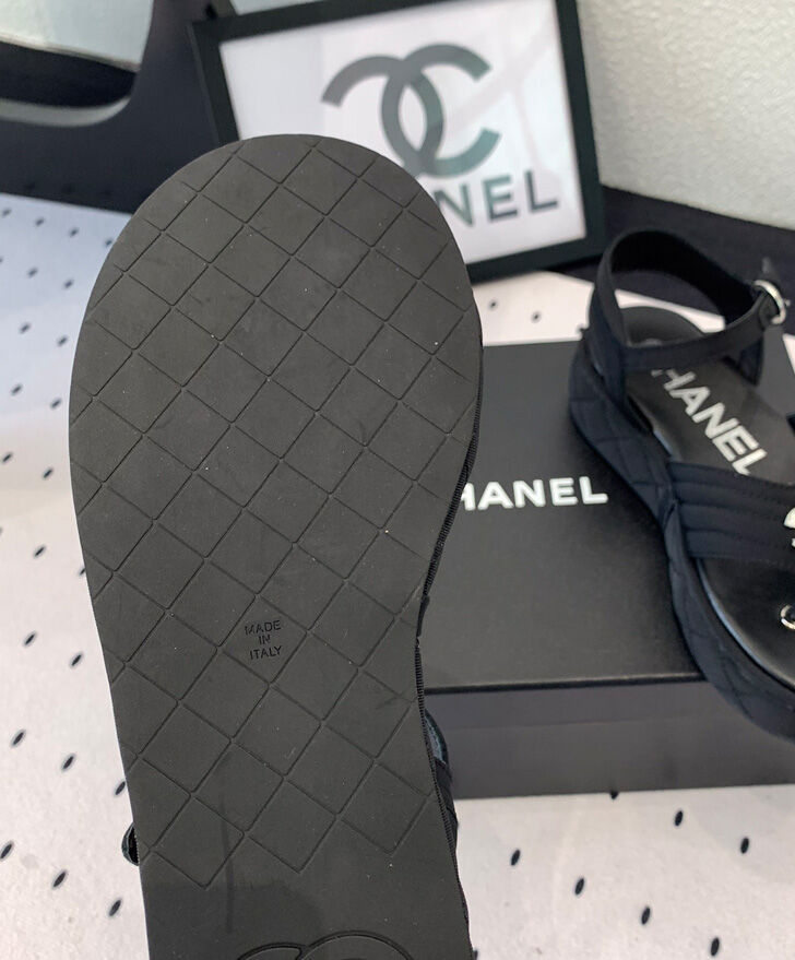 Chanel Women's Sandals G46108 Black