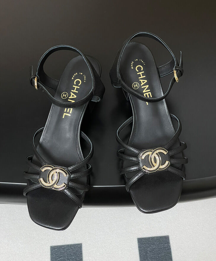 Chanel Women's Sandals G46274 Black