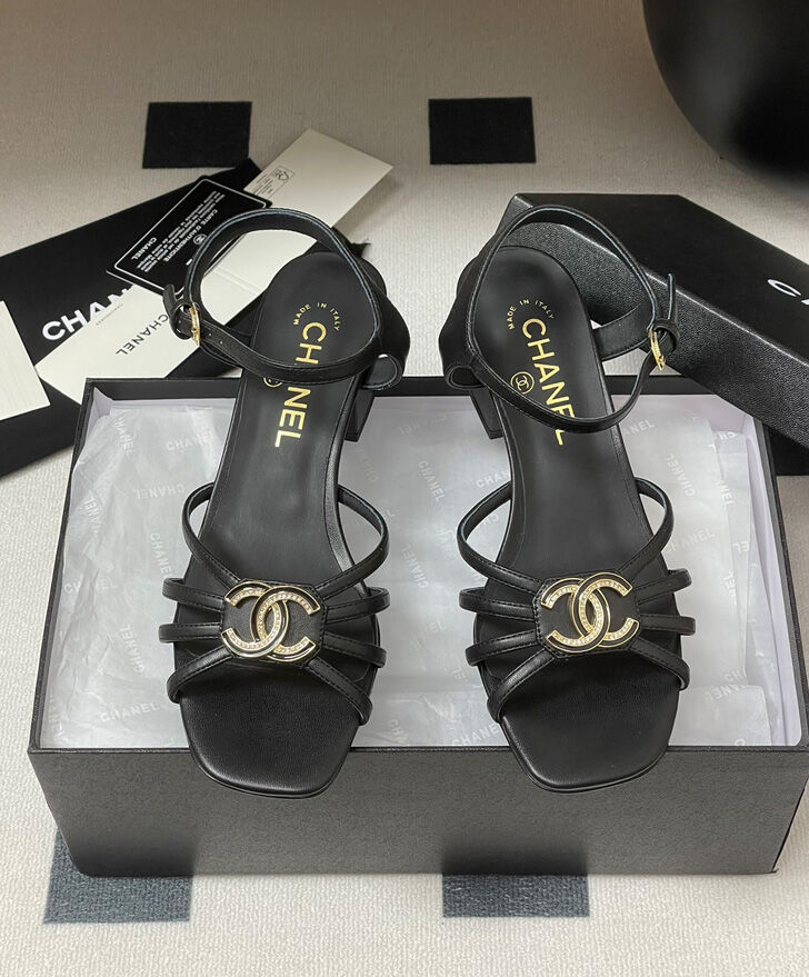 Chanel Women's Sandals G46274 Black