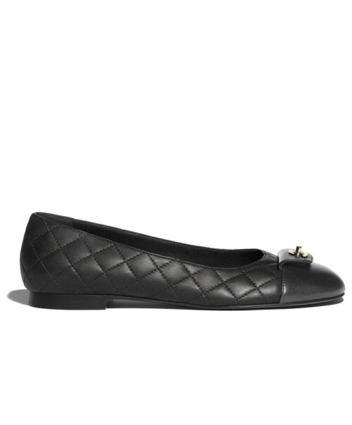 Chanel Women's Ballet Flats G45879 Black