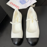 Chanel Women's Mary Janes G46379 White