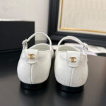 Chanel Women's Mary Janes G46379 White