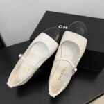 Chanel Women's Mary Janes G46379 White