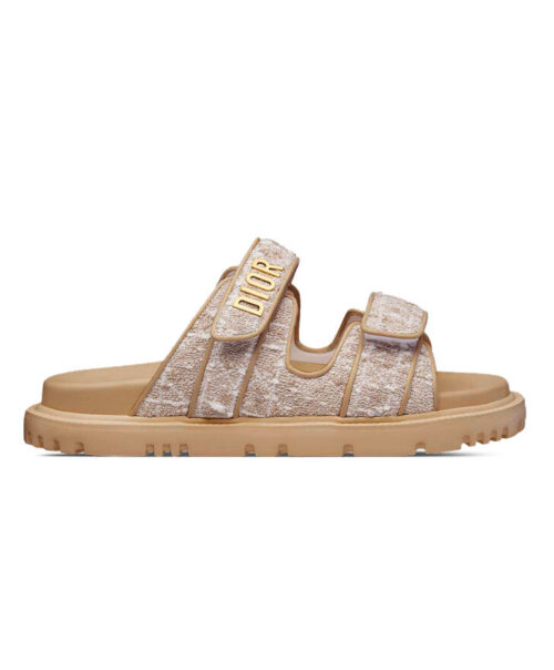 Christian Dior Women's Dioract Slide Apricot