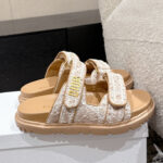 Christian Dior Women's Dioract Slide Apricot