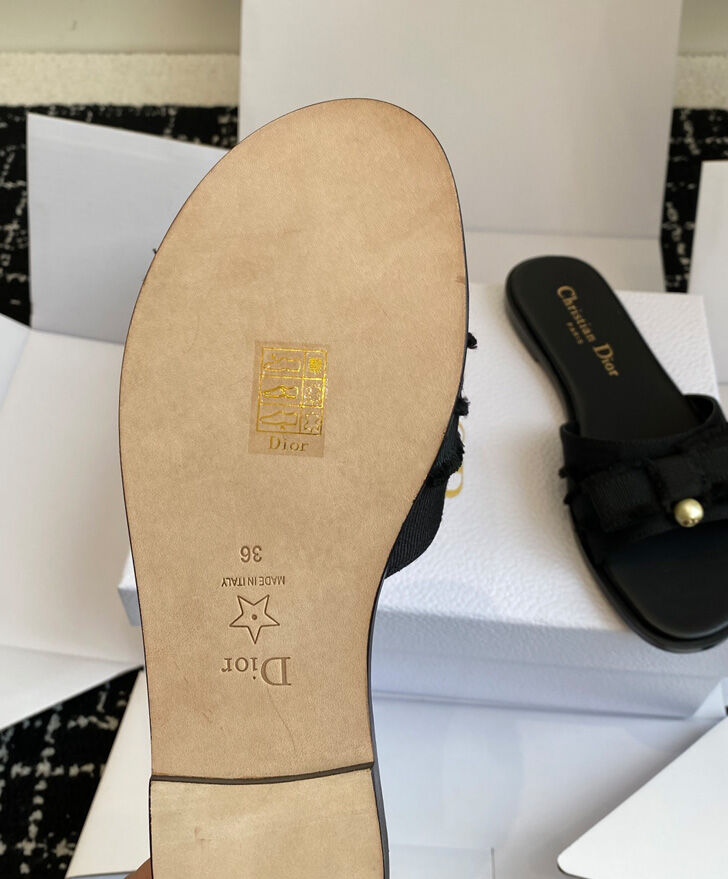 Christian Dior Women's Adiorable Slide Black