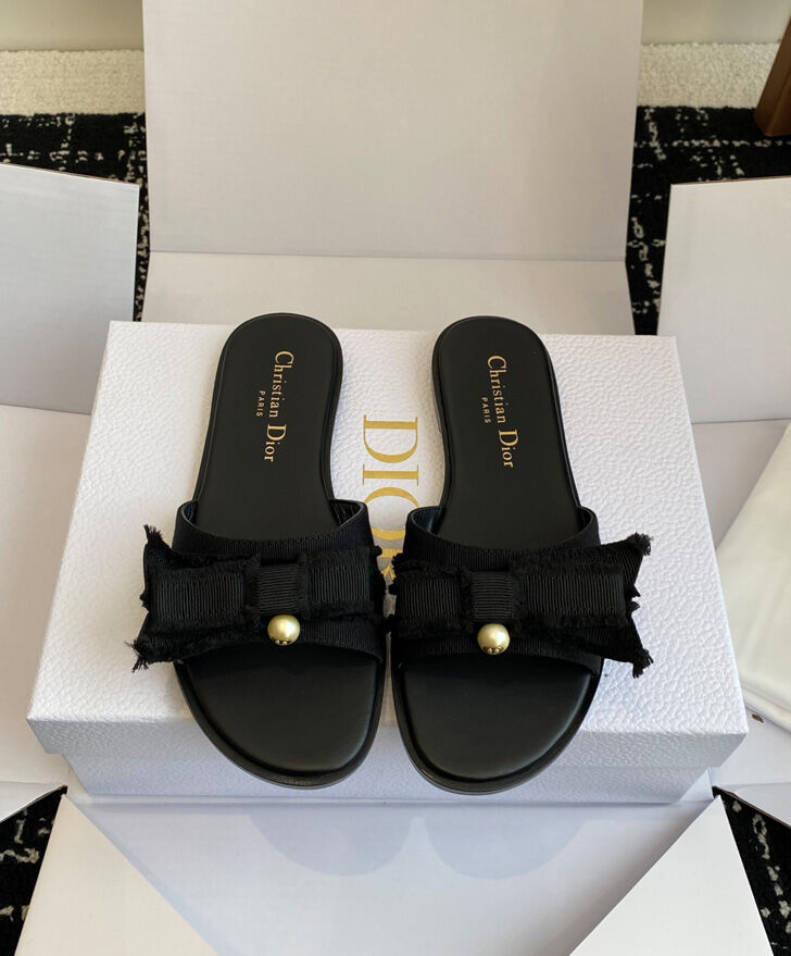 Christian Dior Women's Adiorable Slide Black