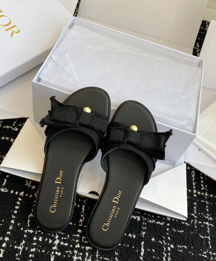 Christian Dior Women's Adiorable Slide Black