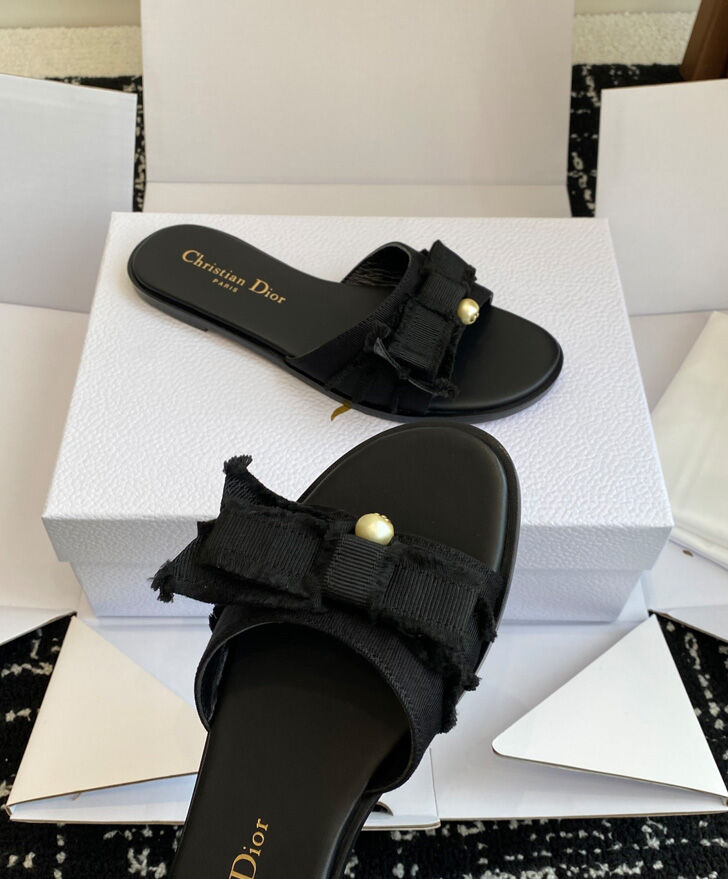 Christian Dior Women's Adiorable Slide Black