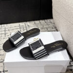 Christian Dior Women's Dway Slide Black