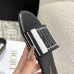 Christian Dior Women's Dway Slide Black