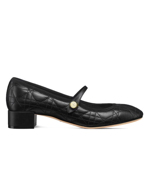 Christian Dior Women's Ballet Pump Black