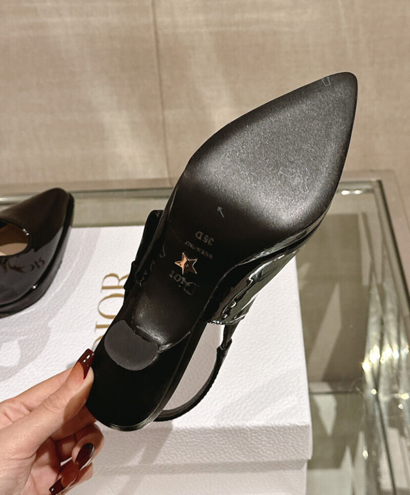 Christian Dior Women's Sweet-D Slingback Pump Black