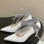 Christian Dior Women's D-Journey Lace-Up Pump