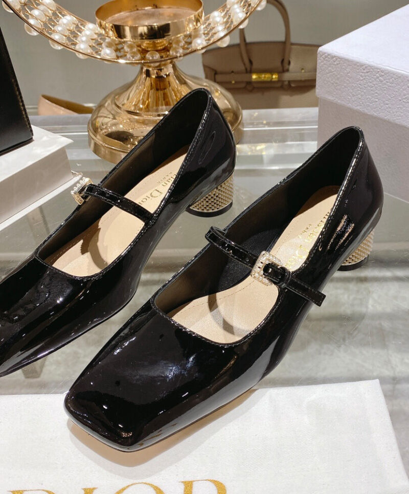 Christian Dior Women's D-Shine Ballet Pump Black